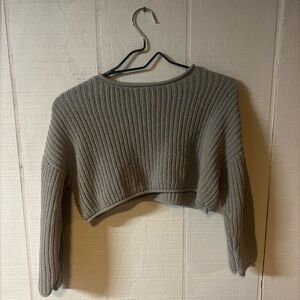 Zara Cropped Sweater
